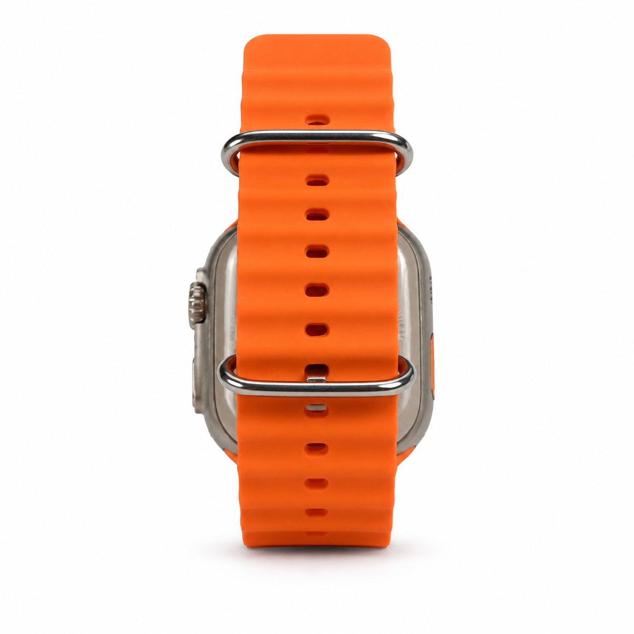 WATCH ULTRA Cellular Android Smartwatch with 5G SIM, Wi-Fi & AMOLED Display – Orange Strap