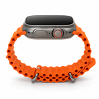 WATCH ULTRA Cellular Android Smartwatch with 5G SIM, Wi-Fi & AMOLED Display – Orange Strap