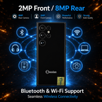 MRG Snexian Bold T440 Mini Smartphone | 3GB RAM + 16GB Storage | 4G Dual SIM | WiFi & Bluetooth | Compact Android Phone