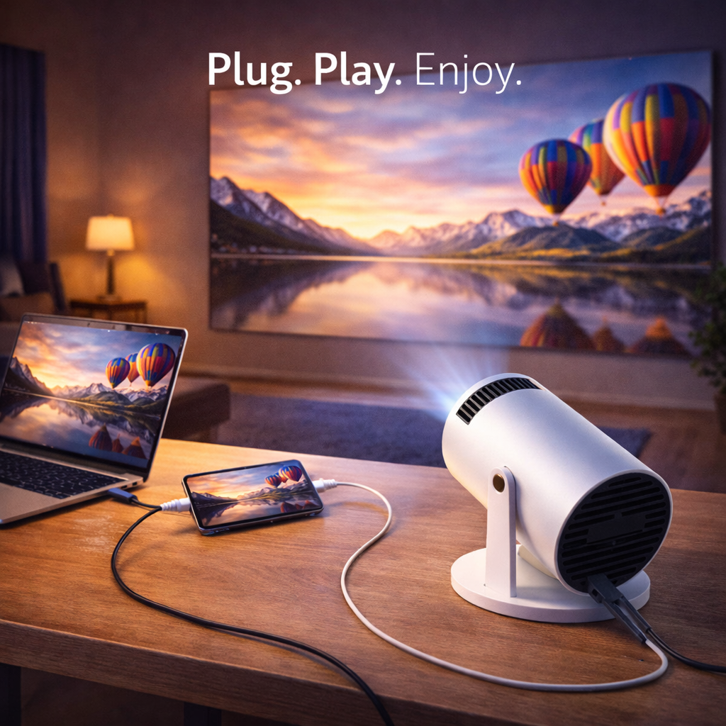4k Smart Projector