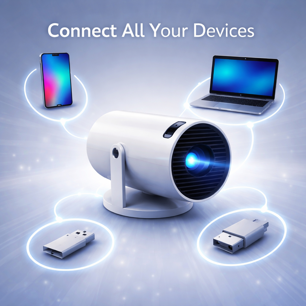 4k Smart Projector
