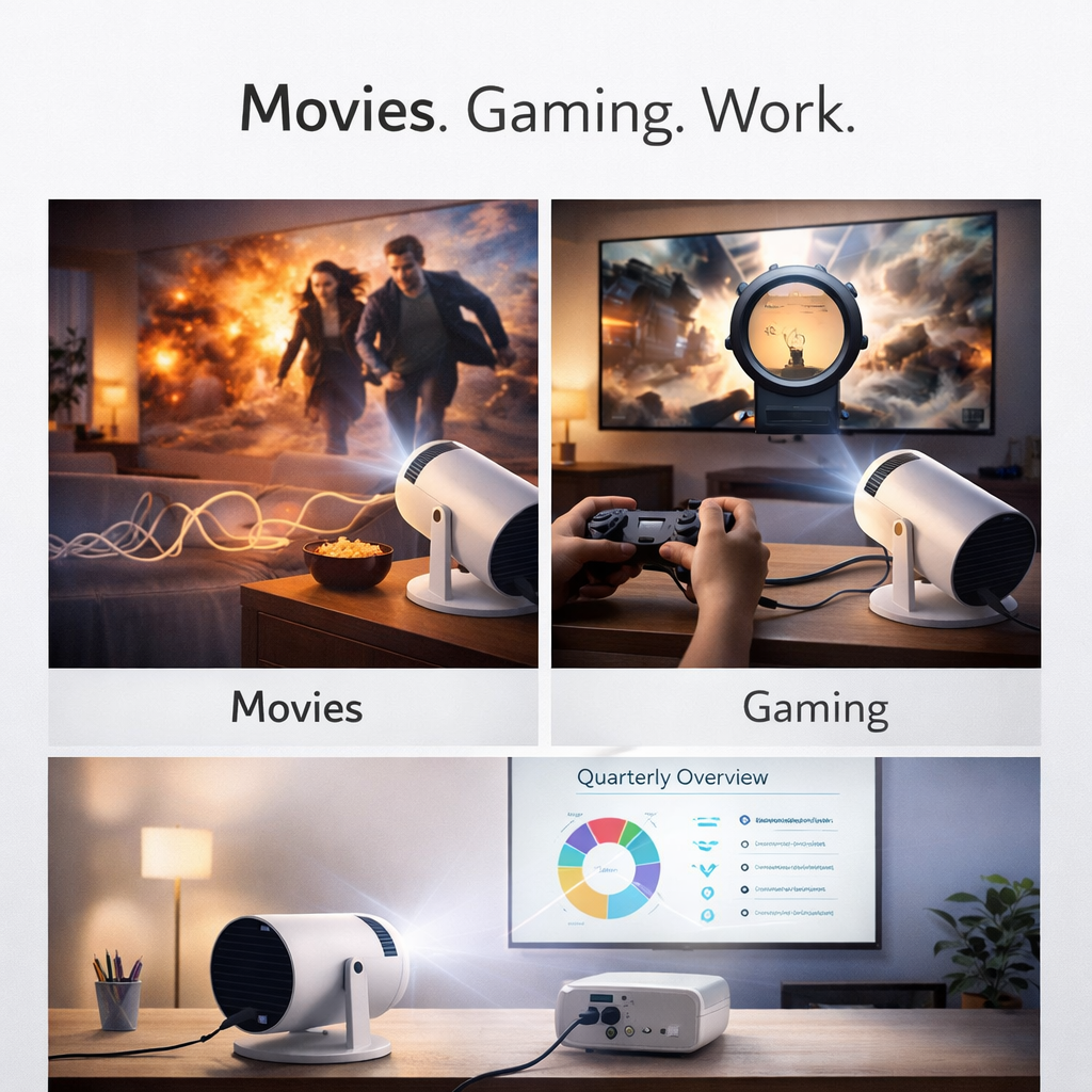 4k Smart Projector