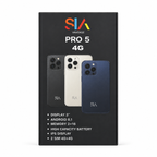 SIA Vantage Pro 5 4G Mini Smartphone | 3” Display | Android 8.1 | 2GB RAM + 16GB Storage | Dual SIM 4G | Compact Pocket Phone