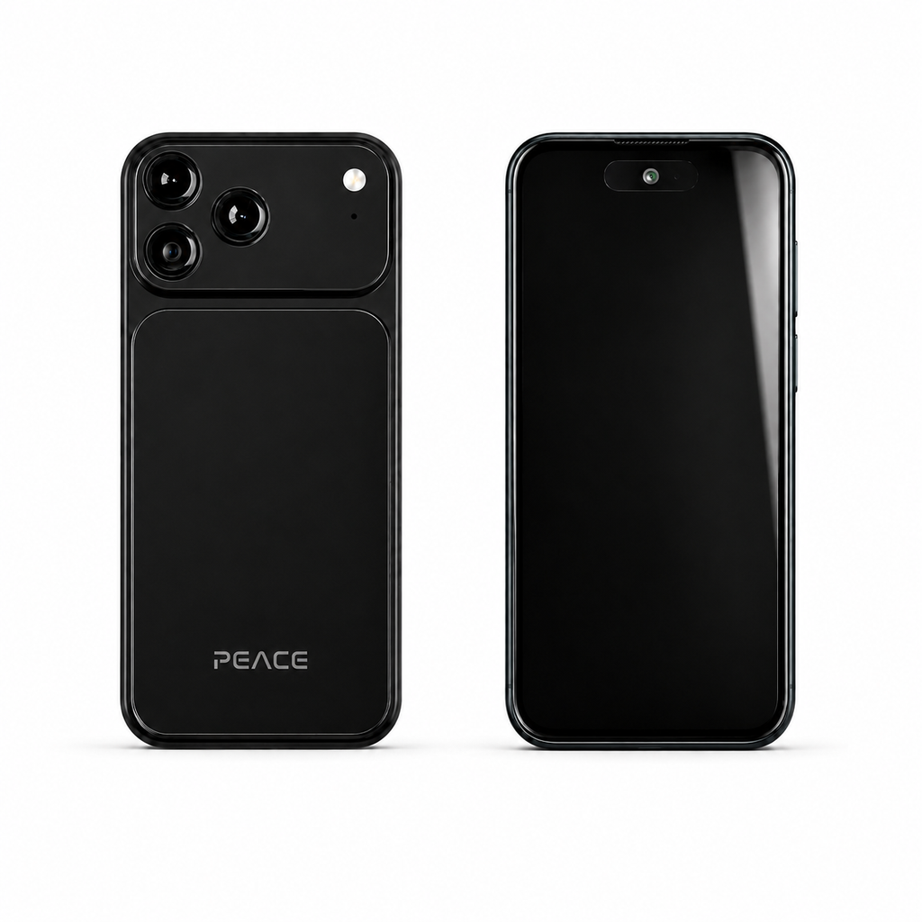 PEACE Mini Smartphone | 8GB RAM + 128GB Storage | Octa-Core Processor | 4G Dual SIM | 5MP Front + 8MP Rear Camera