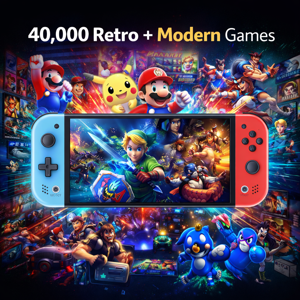 G90 Android Handheld Game Console