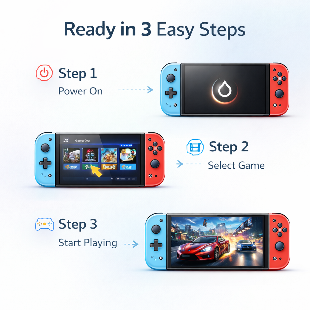G90 Android Handheld Game Console